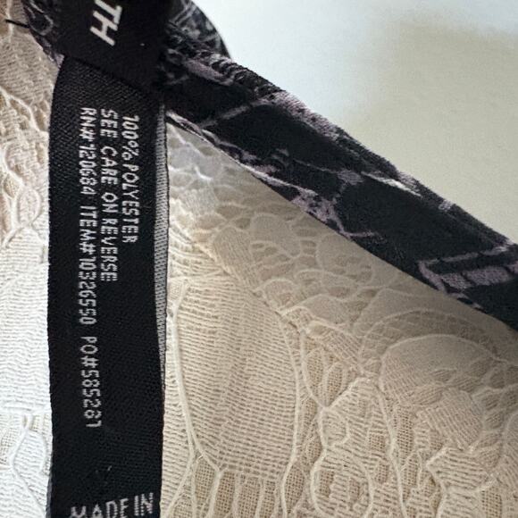 Blackheart spell circle sheer kimono cardigan gothic witchy small ( oversized ) - Picture 8 of 11